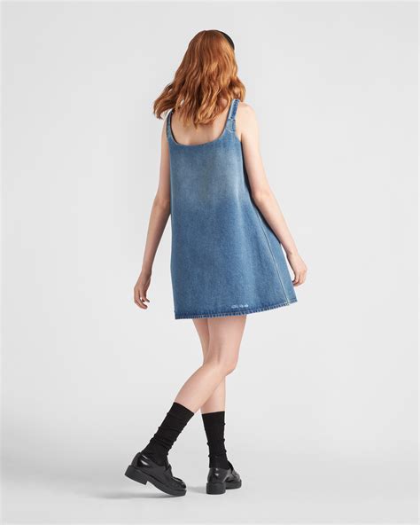 prada denim dress dupe|prada evening dresses.